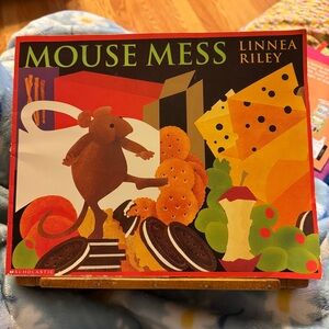 Mouse Mess by Linnea Riley Children’s Book Scholastic